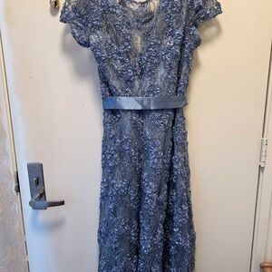 Mother of the Bride Color:Blue Slate 
Size: Women’s 14W